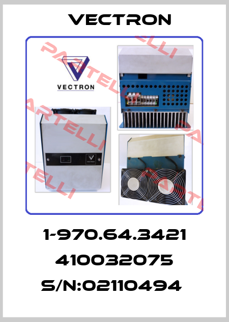 1-970.64.3421 410032075 S/N:02110494  Vectron