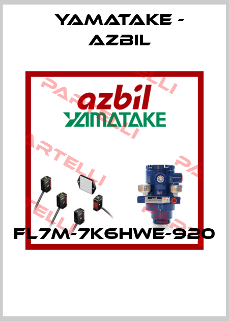 FL7M-7K6HWE-920  Yamatake - Azbil