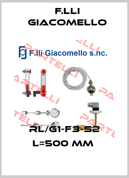 RL/G1-F3-S2 L=500 mm  Giacomello