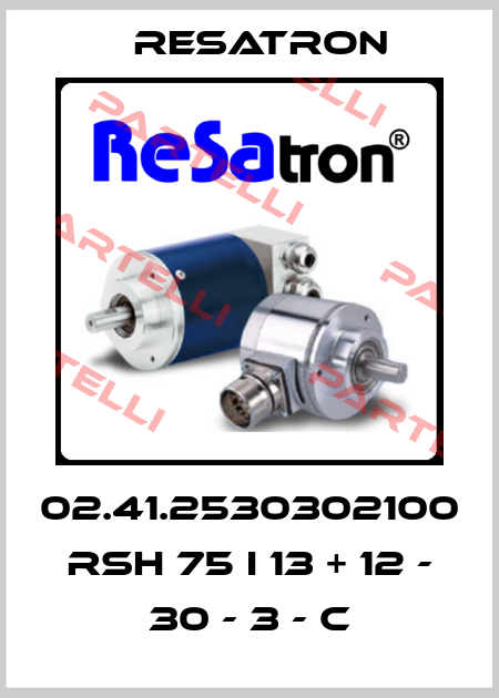 02.41.2530302100 RSH 75 I 13 + 12 - 30 - 3 - C Resatron