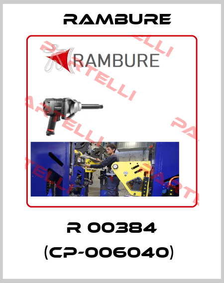 R 00384 (CP-006040)  Rambure