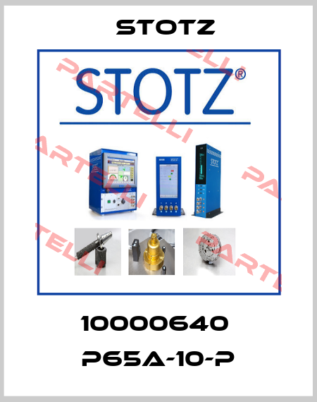 10000640  P65a-10-p Stotz