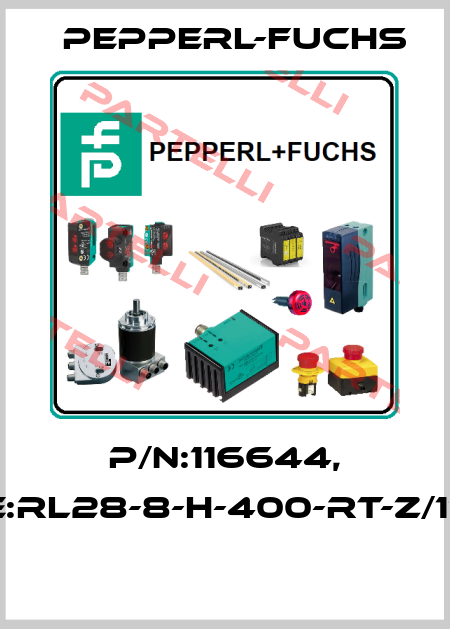 P/N:116644, Type:RL28-8-H-400-RT-Z/110/116  Pepperl-Fuchs
