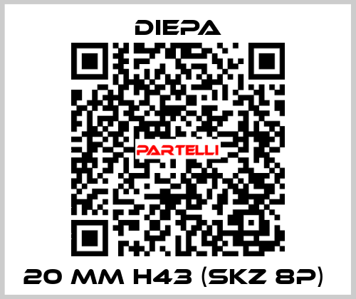 20 MM H43 (SKZ 8P)  Diepa