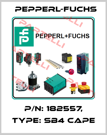 p/n: 182557, Type: SB4 Cape Pepperl-Fuchs