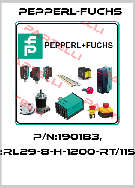 P/N:190183, Type:RL29-8-H-1200-RT/115b/136  Pepperl-Fuchs