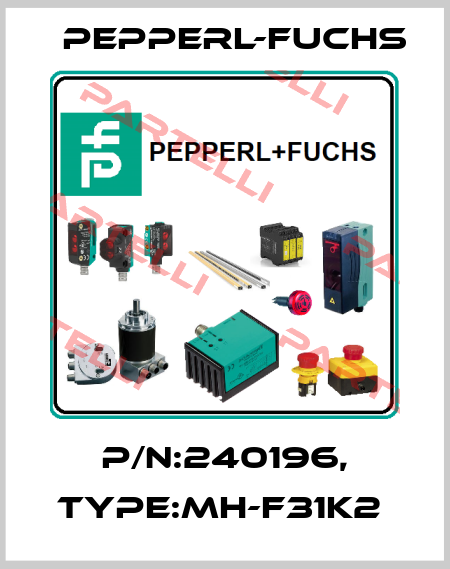 P/N:240196, Type:MH-F31K2  Pepperl-Fuchs