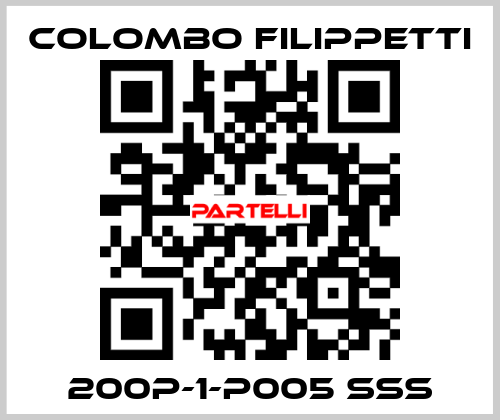 200P-1-P005 SSS Colombo Filippetti