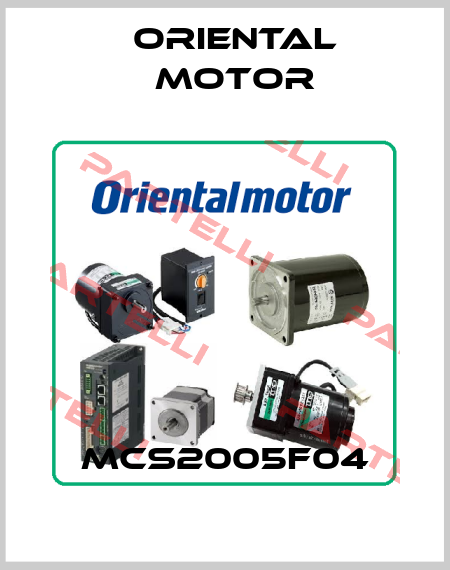 MCS2005F04 Oriental Motor