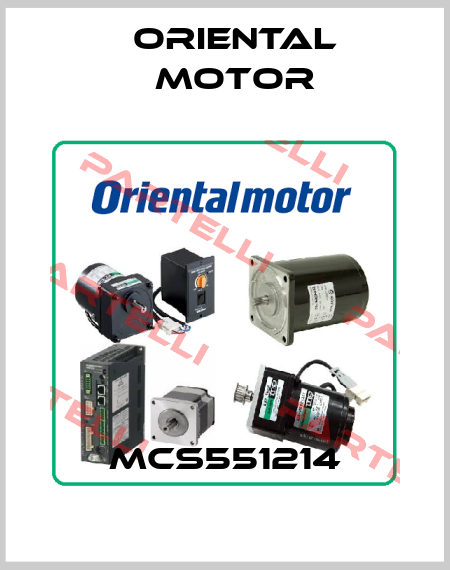 MCS551214 Oriental Motor