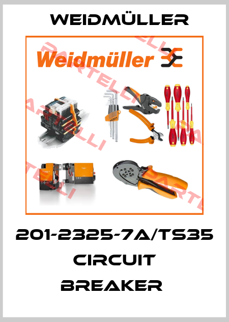 201-2325-7A/TS35 CIRCUIT BREAKER  Weidmüller