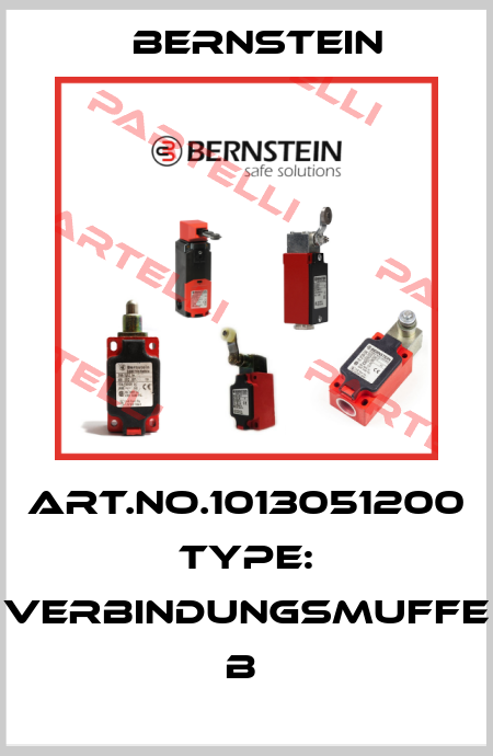 Art.No.1013051200 Type: VERBINDUNGSMUFFE             B  Bernstein