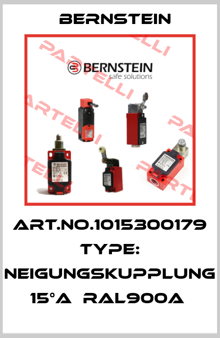 Art.No.1015300179 Type: NEIGUNGSKUPPLUNG 15°A  RAL900A  Bernstein