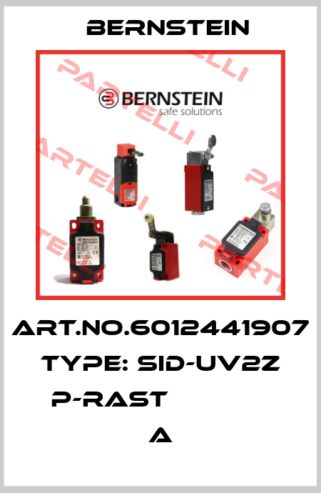 Art.No.6012441907 Type: SID-UV2Z P-RAST              A Bernstein