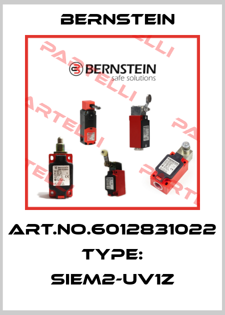 Art.No.6012831022 Type: SIEM2-UV1Z Bernstein