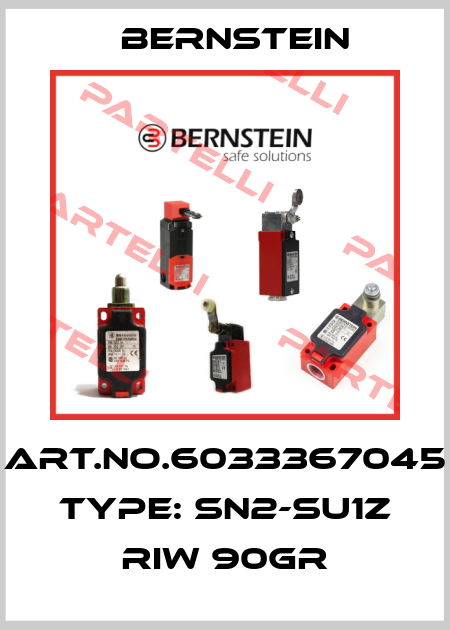 Art.No.6033367045 Type: SN2-SU1Z RIW 90GR Bernstein
