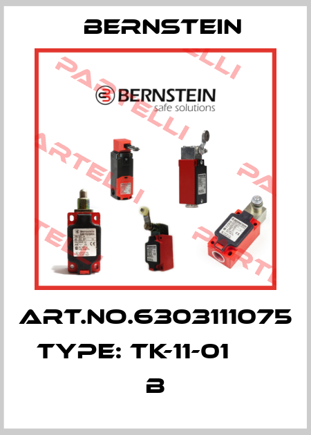 Art.No.6303111075 Type: TK-11-01                     B Bernstein