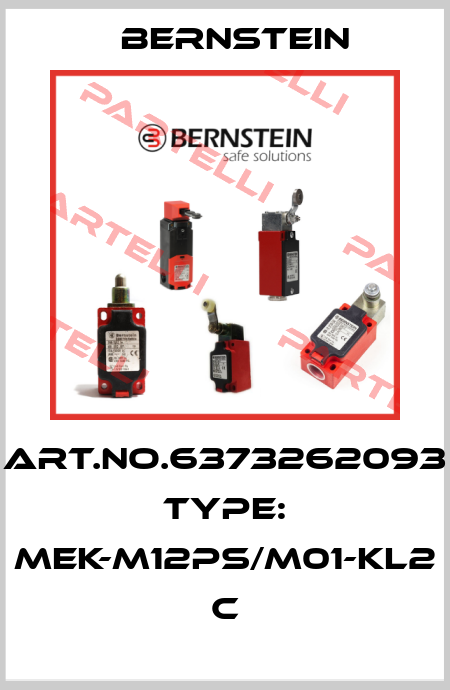 Art.No.6373262093 Type: MEK-M12PS/M01-KL2            C Bernstein