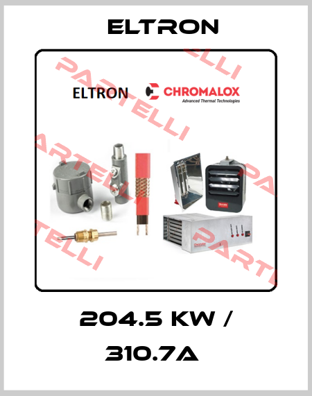 204.5 KW / 310.7A  Eltron