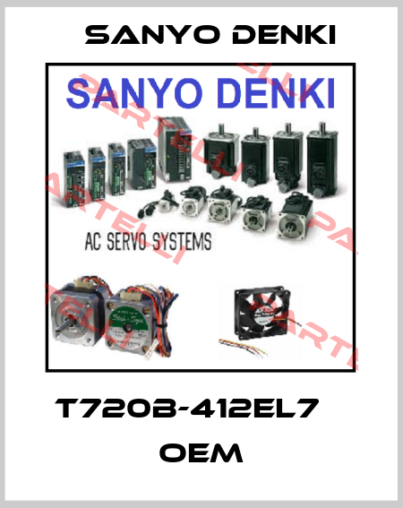 T720B-412EL7    oem Sanyo Denki