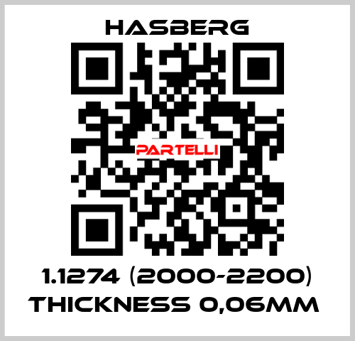 1.1274 (2000-2200) thickness 0,06mm  Hasberg