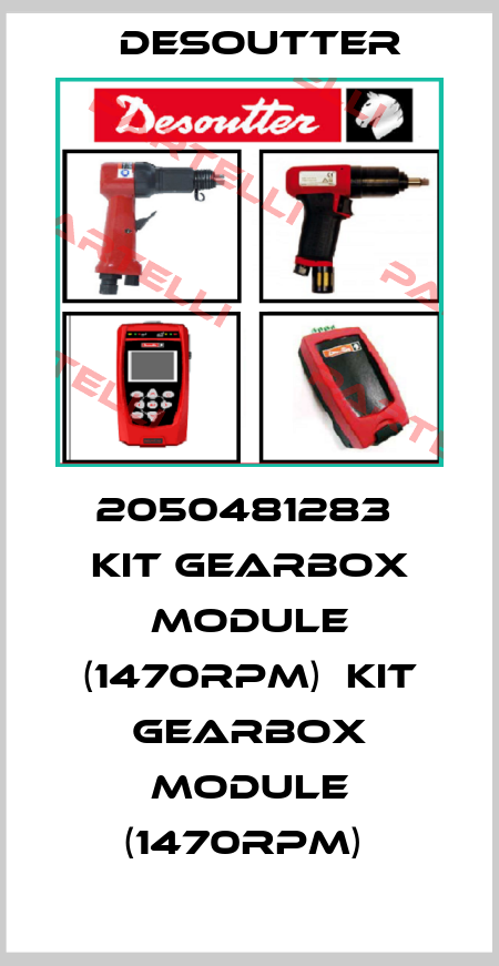 2050481283  KIT GEARBOX MODULE (1470RPM)  KIT GEARBOX MODULE (1470RPM)  Desoutter