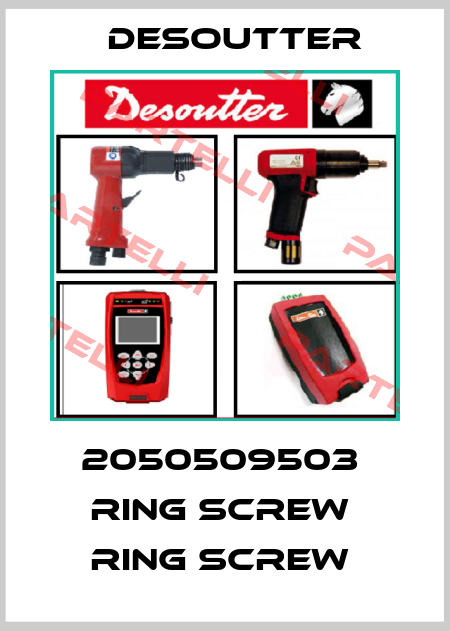 2050509503  RING SCREW  RING SCREW  Desoutter