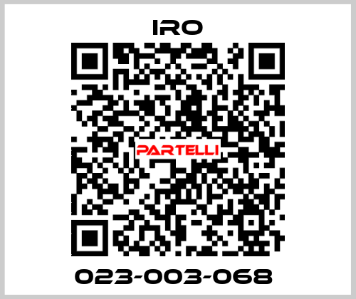 023-003-068  IRO