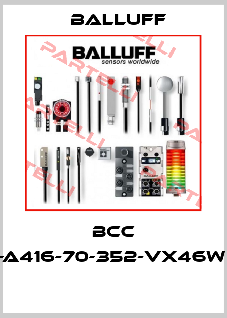 BCC A416-A416-70-352-VX46W8-160  Balluff