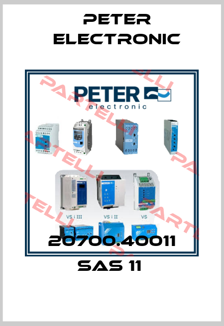 20700.40011 SAS 11  Peter Electronic