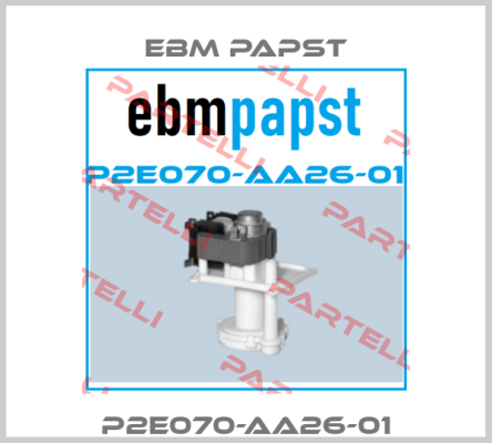 P2E070-AA26-01 EBM Papst