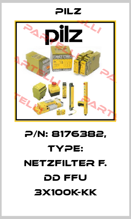 p/n: 8176382, Type: Netzfilter f. DD FFU 3X100K-KK Pilz