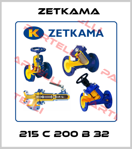 215 C 200 B 32  Zetkama