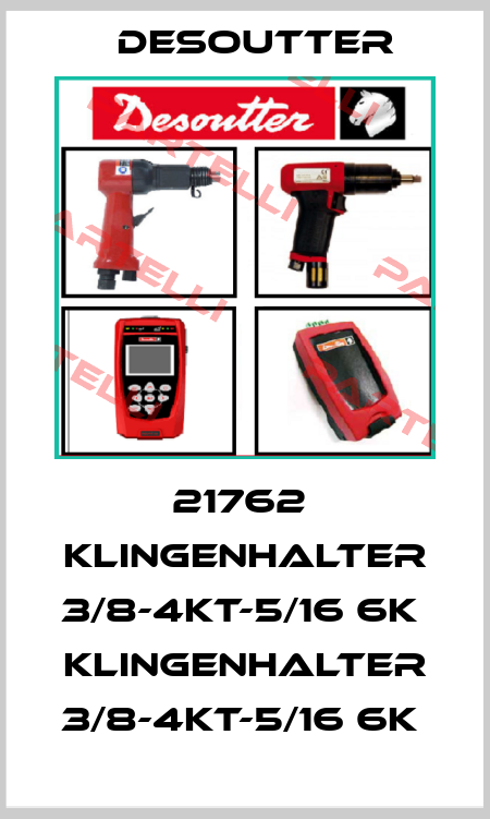 21762  KLINGENHALTER 3/8-4KT-5/16 6K  KLINGENHALTER 3/8-4KT-5/16 6K  Desoutter