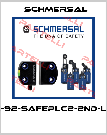 PSC1-A-92-SAFEPLC2-2ND-LICENCE  Schmersal