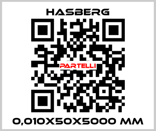 0,010X50X5000 MM Hasberg