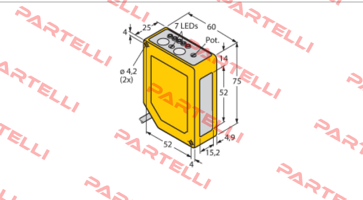 Q60VR3LAF1400 W/30 Turck
