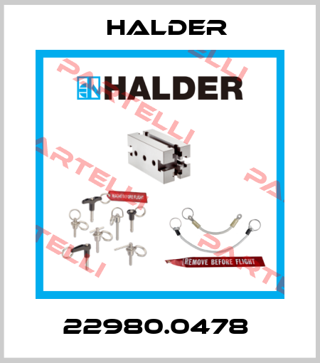 22980.0478  Halder