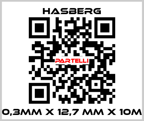 0,3MM X 12,7 MM X 10M  Hasberg