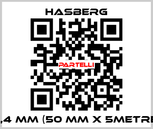 0,4 MM (50 MM X 5METRE) Hasberg.