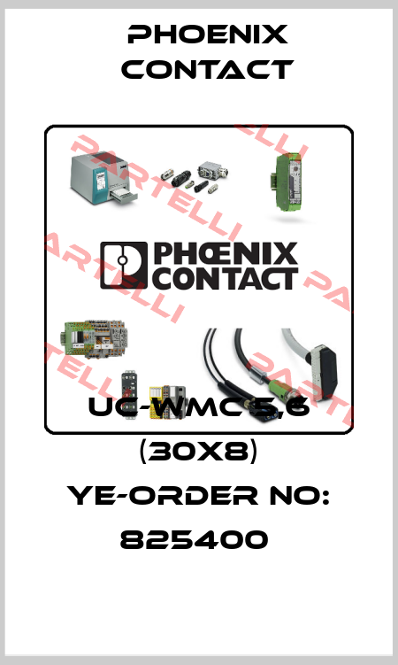 UC-WMC 5,6 (30X8) YE-ORDER NO: 825400  Phoenix Contact