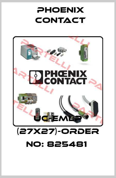 UC-EMLP (27X27)-ORDER NO: 825481  Phoenix Contact