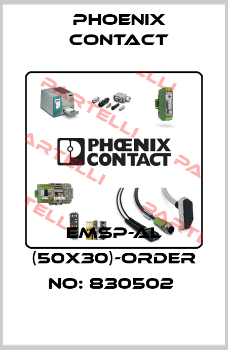 EMSP-AL (50X30)-ORDER NO: 830502  Phoenix Contact