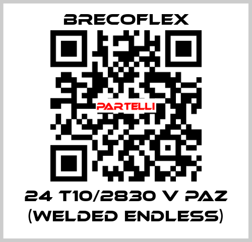 24 T10/2830 V PAZ (WELDED ENDLESS) Brecoflex