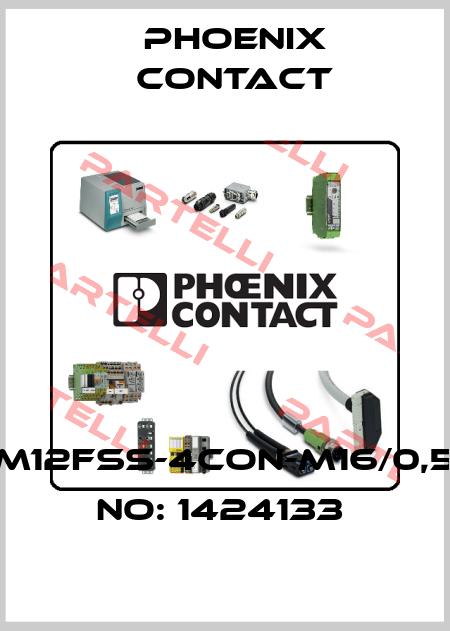 SACC-DSI-M12FSS-4CON-M16/0,5PE-ORDER NO: 1424133  Phoenix Contact