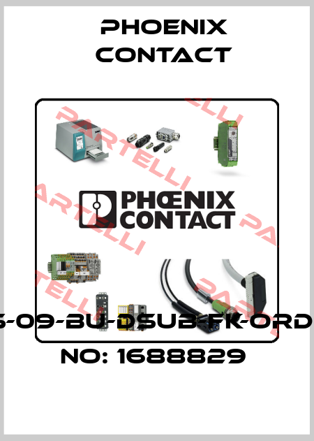 VS-09-BU-DSUB-FK-ORDER NO: 1688829  Phoenix Contact