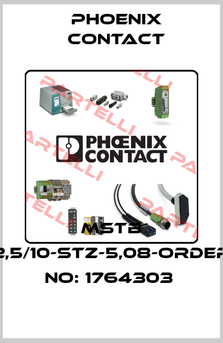 MSTB 2,5/10-STZ-5,08-ORDER NO: 1764303  Phoenix Contact