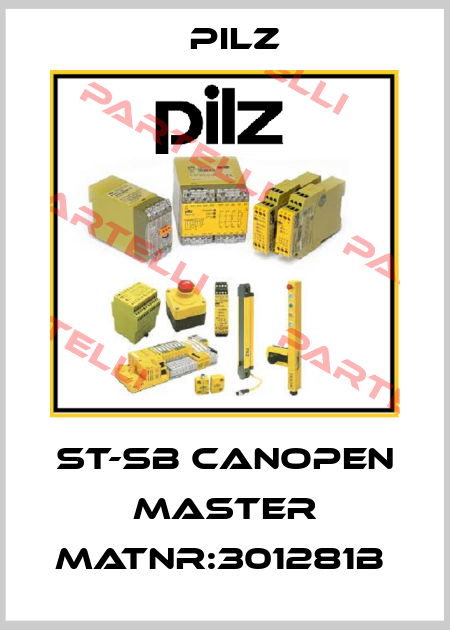 ST-SB CANopen Master MatNr:301281B  Pilz