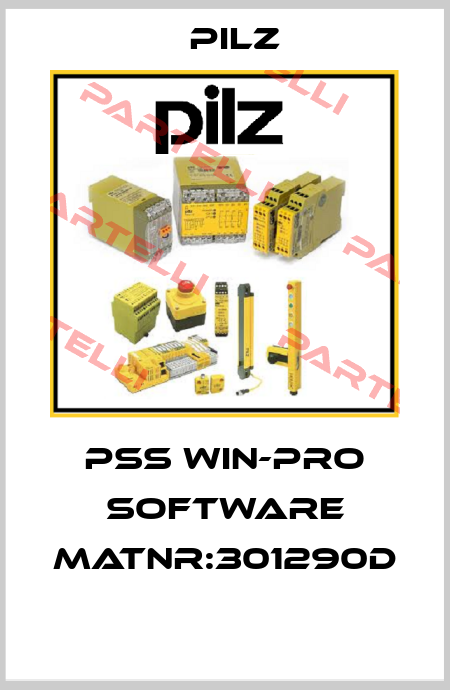 PSS WIN-PRO Software MatNr:301290D  Pilz