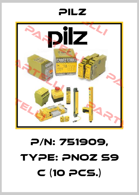 p/n: 751909, Type: PNOZ s9 C (10 pcs.) Pilz